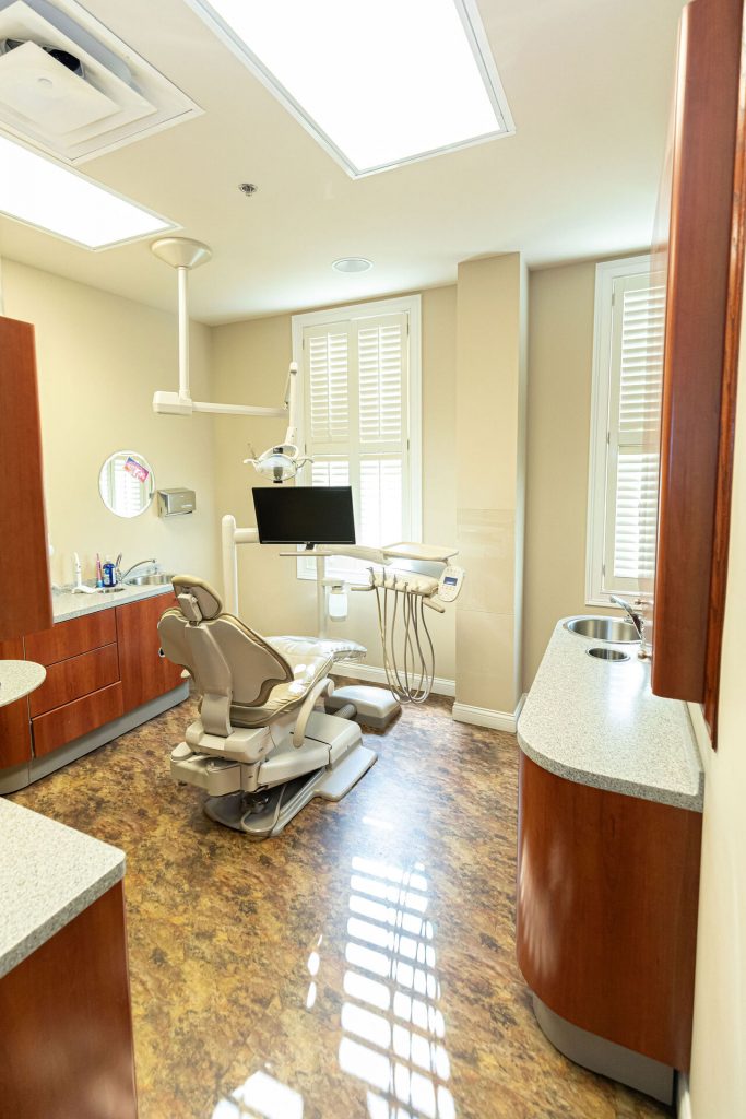 Patient room inside our dental office in Montgomery, OH