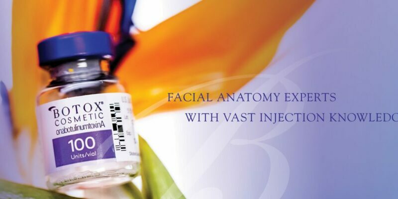 An image of a vial of Botox, the injectable used to treat Bruxism.